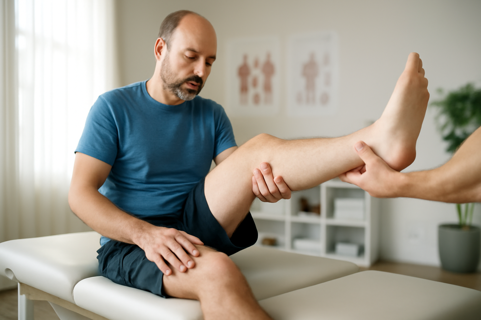 Ejercicios en casa después de prótesis de rodilla