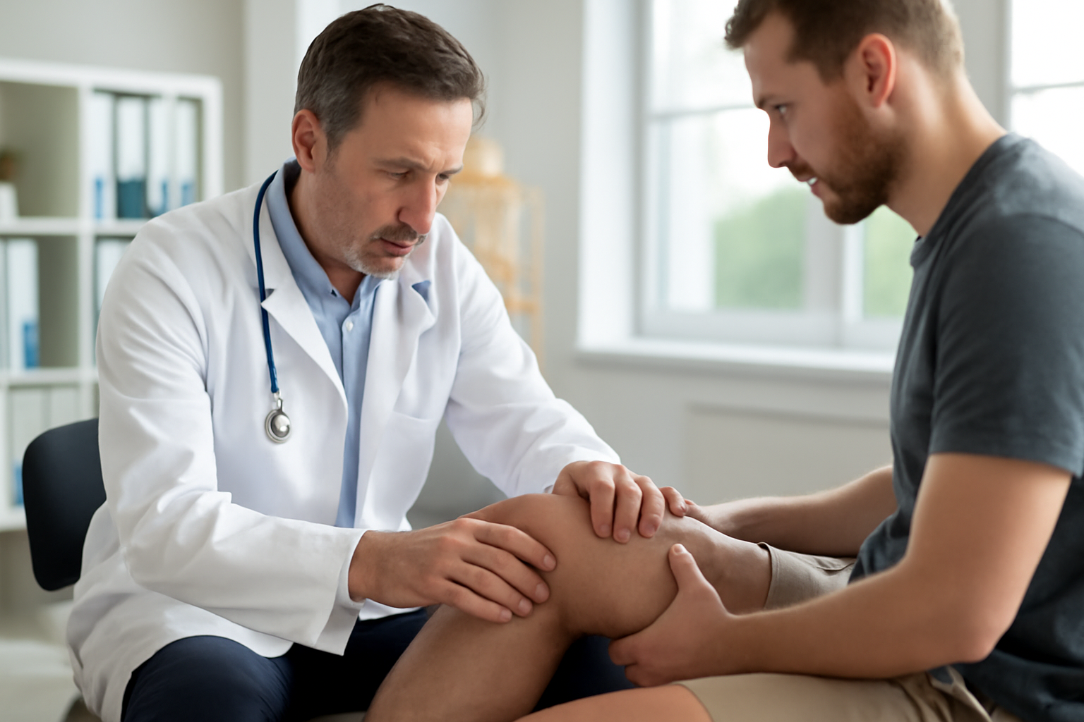 Ejercicios en casa después de prótesis de rodilla