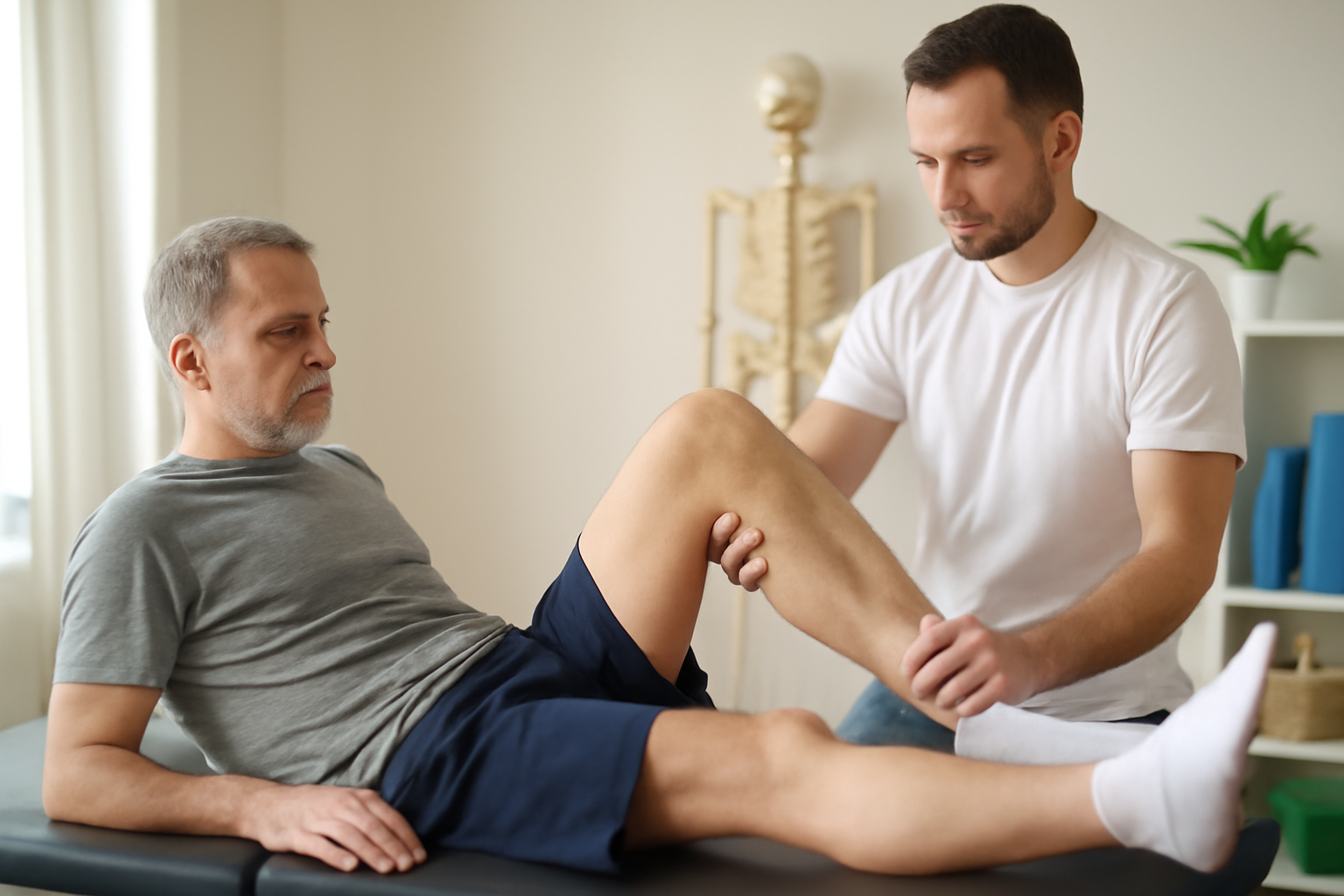 Ejercicios meses 2-3 después de la prótesis de rodilla