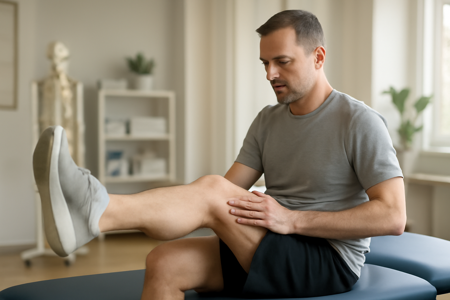 Ejercicios semanas 2-4 después de la prótesis de rodilla