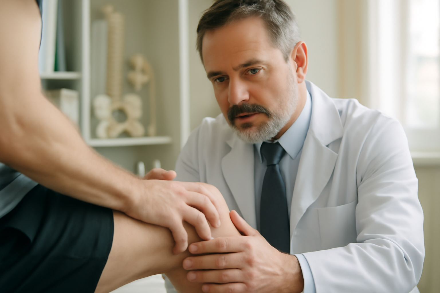 Tengo miedo de la operación de rodilla