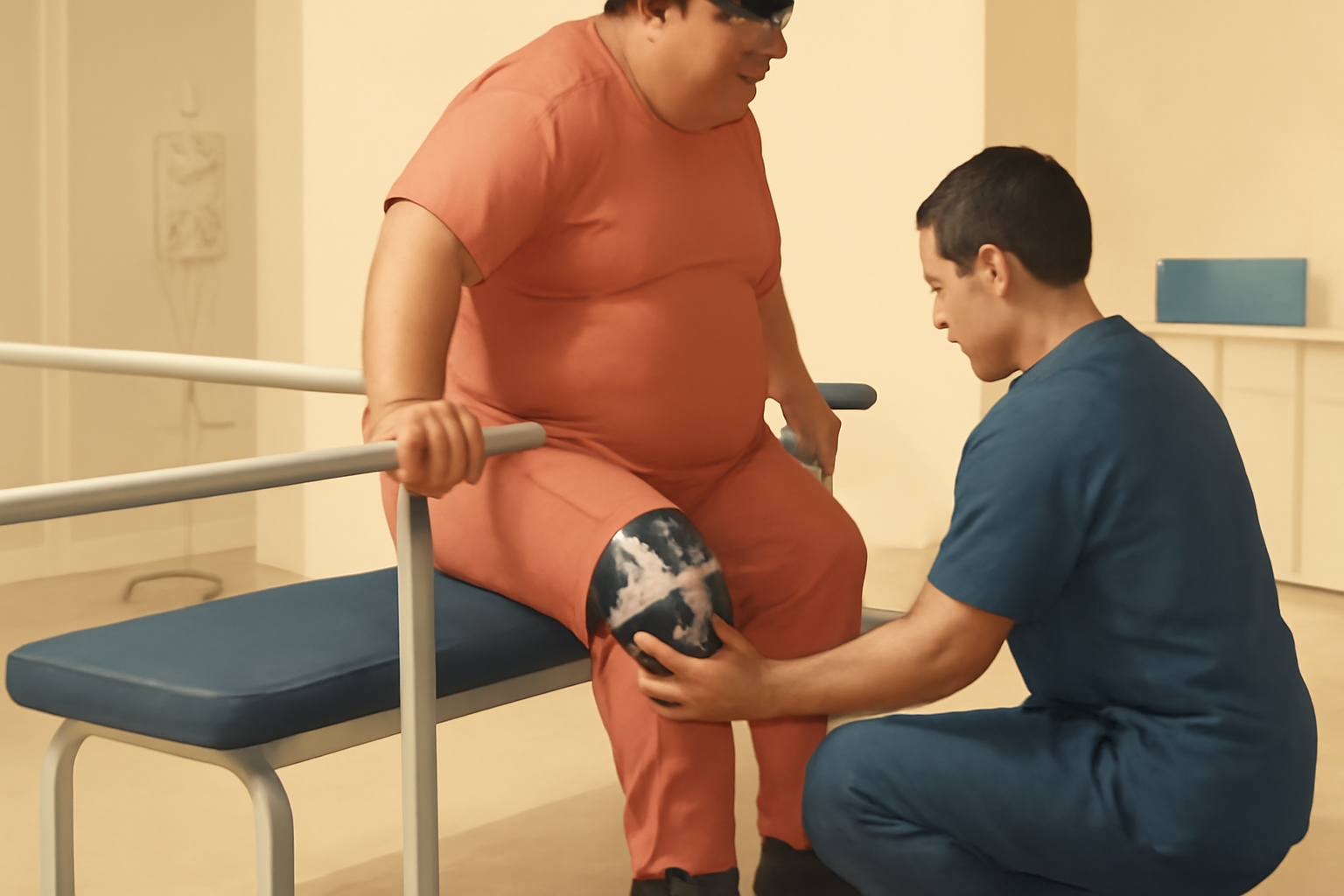 Obesidad y prótesis de rodilla: impacto en la recuperación