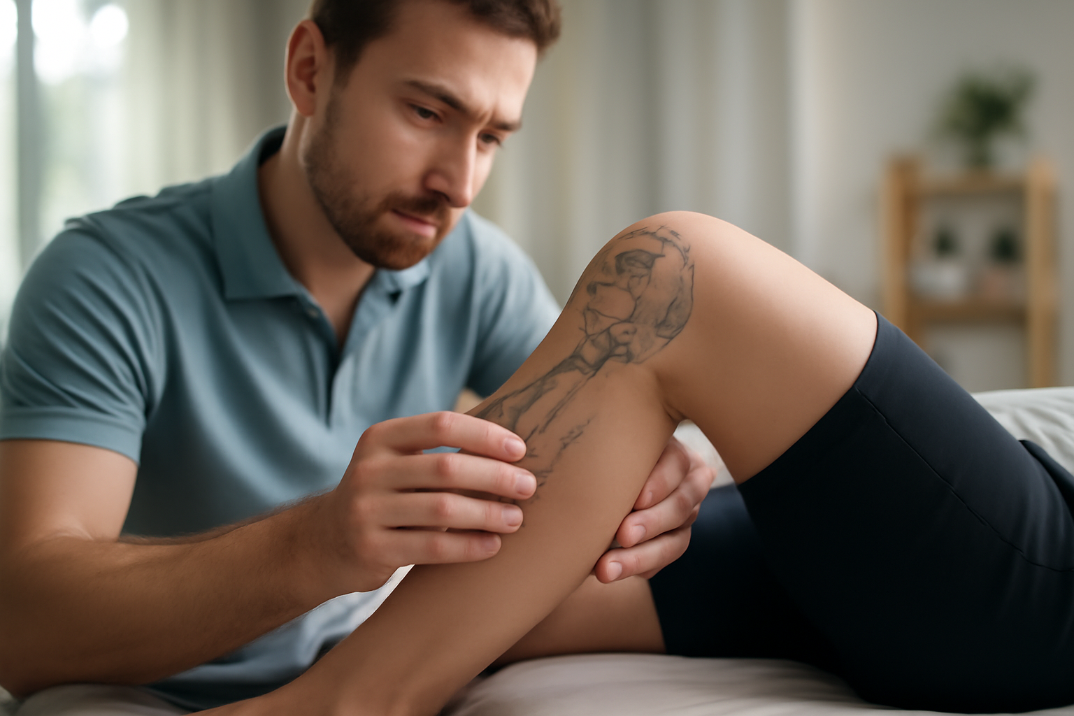 Cómo recuperar la flexión de la rodilla después de una prótesis