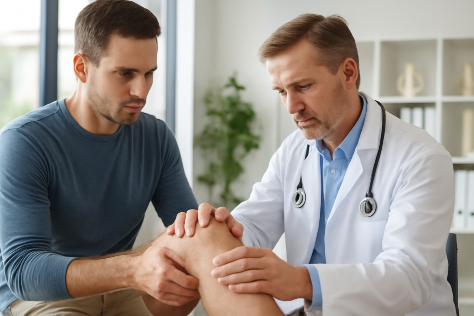 Subir escaleras con prótesis de rodilla