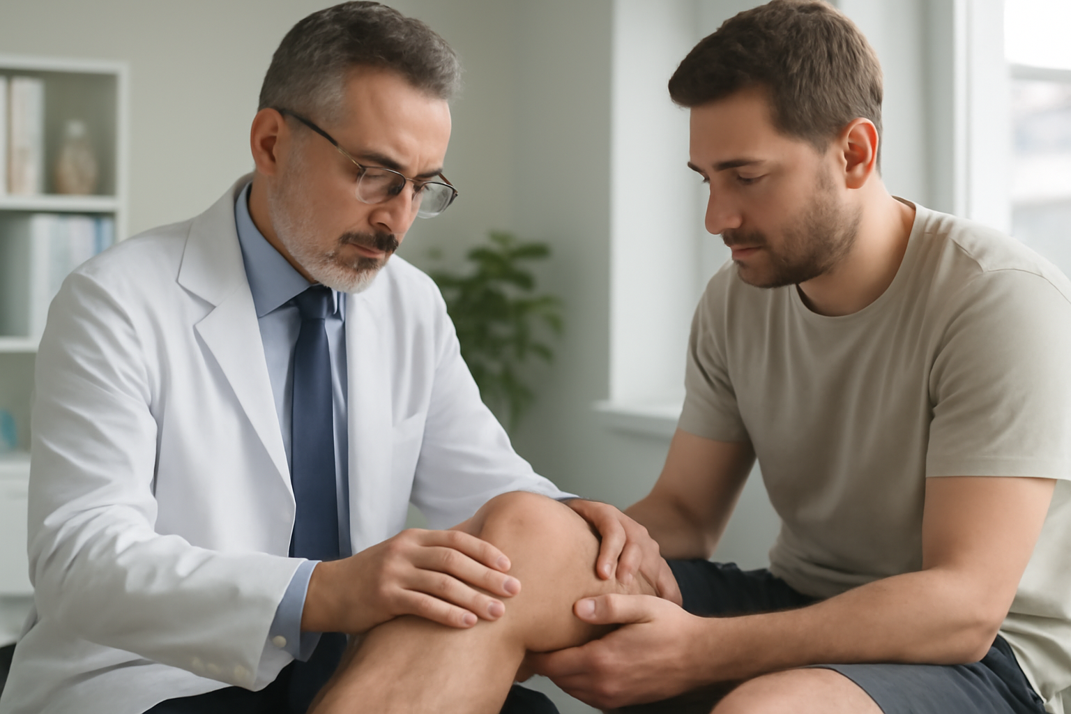 Viajar en avión con prótesis de rodilla